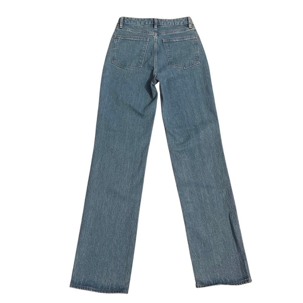 Denim Forum Aritzia Size 25 High Rise Straight Leg Jeans - Picture 2 of 5